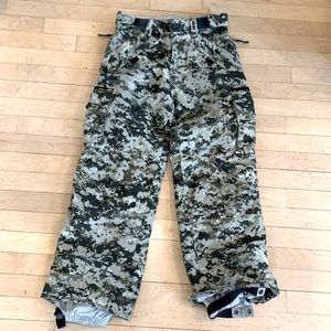 Youth Turbine Camo Snowpants